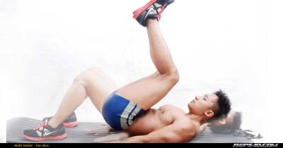 Fitness Drive Bent Knee Hip Raise